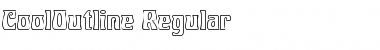 CoolOutline Regular Font