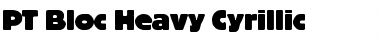 BlocHeavyC Regular Font