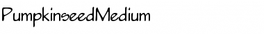 PumpkinseedMedium Regular Font