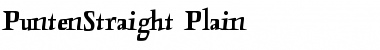 PuntenStraight Plain Font
