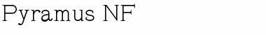 Pyramus NF Regular Font