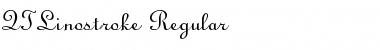 QTLinostroke Regular Font