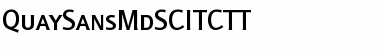 Download QuaySansMdSCITCTT Font