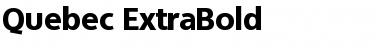 Download Quebec-ExtraBold Font