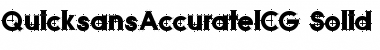 QuicksansAccurateICG Font