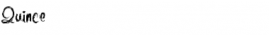Download Quince Font