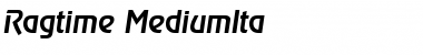 Ragtime-MediumIta Regular Font