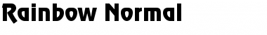 Rainbow Normal Font