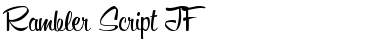 RamblerScriptJF Regular Font