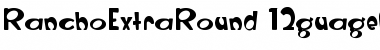 RanchoExtraRound Regular Font