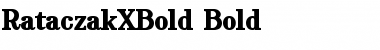 RataczakXBold Font