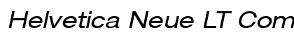 Helvetica Neue LT Com 53 Extended Oblique Preview
