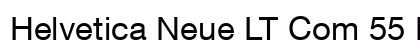 Helvetica Neue LT Com 55 Roman preview