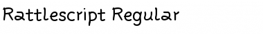 Download Rattlescript-Regular Font
