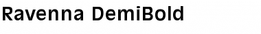 Ravenna-DemiBold Regular Font