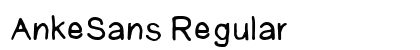 AnkeSans Regular preview
