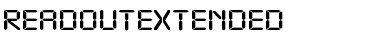 ReadoutExtended Font