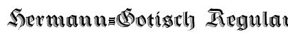Hermann-Gotisch Regular preview