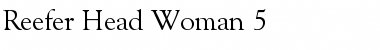 Reefer Head Woman 5 Regular Font