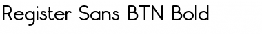 Register Sans BTN Font