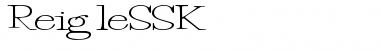ReigleSSK Regular Font