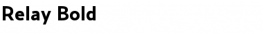 Download Relay-Bold Font Download Relay-Bold Font