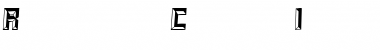 ReliefCaps Medium Italic Font