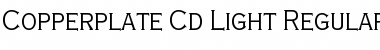 Download Copperplate-Cd-Light Font