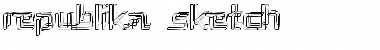 Download Republika - Sketch Font Download Republika - Sketch Font