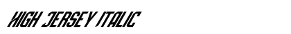 High Jersey Italic preview