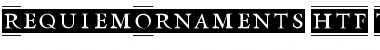 RequiemOrnaments Font