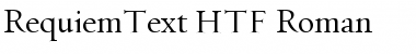 Requiem Medium Font Requiem Medium Font