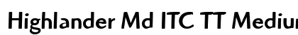 Highlander Md ITC TT Medium preview
