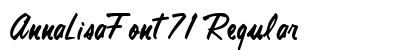 AnnaLisaFont71 Regular