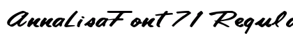 AnnaLisaFont71 Regular