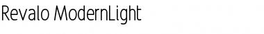 Revalo ModernLight Font