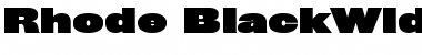 Rhode Font
