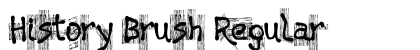 History Brush Regular preview