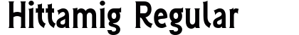 Hittamig Regular preview