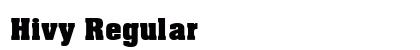 Hivy Regular preview