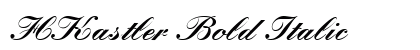 HKastler Bold Italic preview