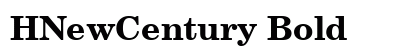 HNewCentury Bold Preview
