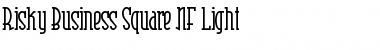 Risky Business Square NF Light Font