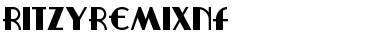 RitzyRemixNF Font