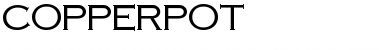 CopperPot Font