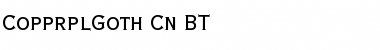 CopprplGoth Cn BT Font