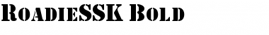 RoadieSSK Font