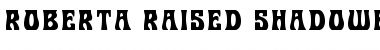 Download Roberta Raised ShadowFill Font Download Roberta Raised ShadowFill Font