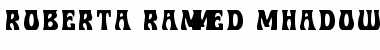 Download Roberta Raised ShadowFillDemo Font Download Roberta Raised ShadowFillDemo Font