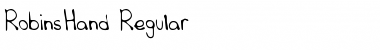 Download RobinsHand Font Download RobinsHand Font